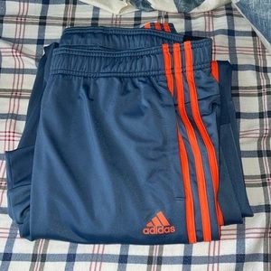 Adidas Sweatpants XL Blue and Orange (Tapered)